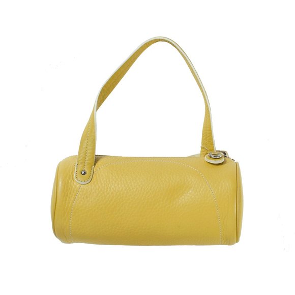 Cole Haan Yellow Mini Roll Village Collection Bag - Picture 3 of 5